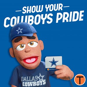 Do you have playoff pride on your ride? Get your Dallas Cowboys TollTag today! https://bit.ly/3JTQidE | North Texas Tollway Authority