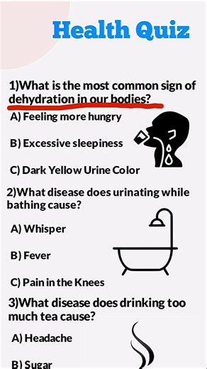 Health Quiz #Quiz