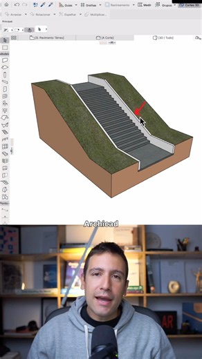How to model sloped walls in #archicad