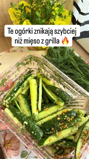 Szybkie Ogórki z Grilla - Przepis 5 Minut
