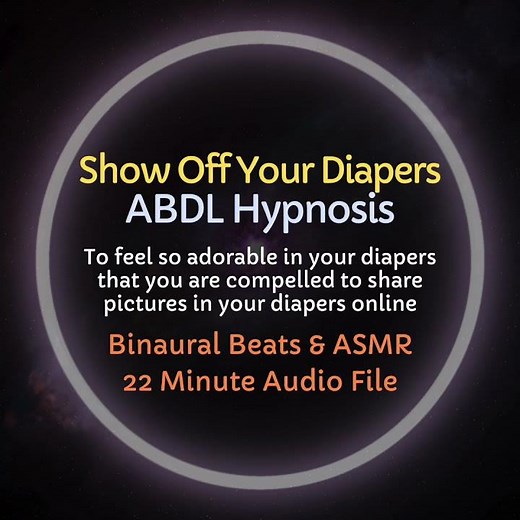 PREVIEW: HypnoCat's Show Off Your Diaper ABDL Hypnosis - Humiliation, Exhibitionism #hypnosis