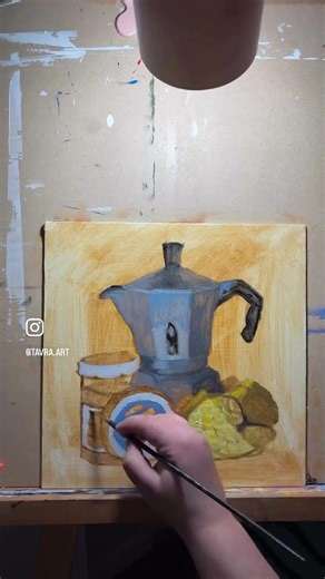 watch me paint “life lately” #indigenousart #smallartist #selfportrait #watchmepaint #oilpainting