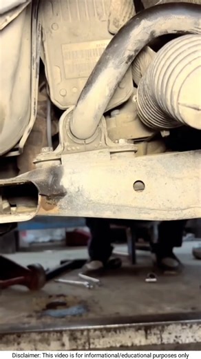 Suspension Stabilizer Bushing Sound Fixed 🔧 | Bush Replacement #shortsfeed #automobile