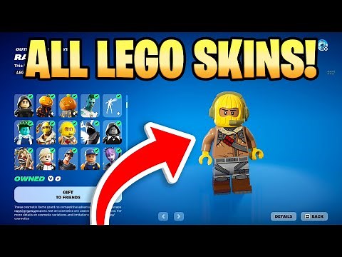 How To Get ALL Lego Skins In Fortnite! (Lego Edit Styles)