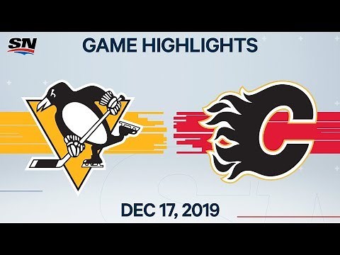 NHL Highlights | Penguins vs Flames – Dec. 17, 2019