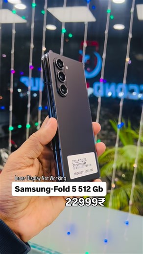 Second Mobi Hub on Instagram: "☎️-8750541313 ☎️-7827603931 At Tilak Nagar Store #samsungfold5 #samsungfold6 #samsungfold7 #reel #secondmobihub"