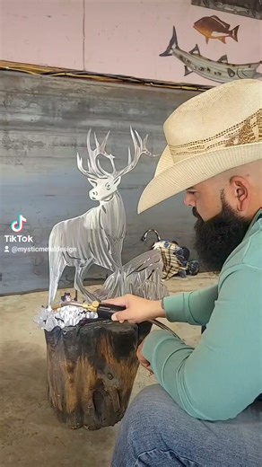 3.1K views · 96 reactions | https://www.etsy.com/shop/MysticMetalDesignLLC?ref=seller-platform-mcnav we are veteran owned and family operated. We have thousands of original designs and also create custom designs. We do business signs,house numbers ,wall art . Any fish or animal species available | Mystic metal art | Facebook