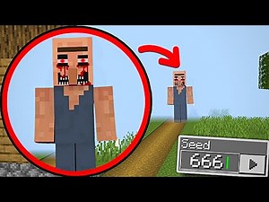 MINECRAFT MOST SCARY SEEDS 😱 | MINECRAFT HORROR SEED 666 | MINECRAFT HORROR |