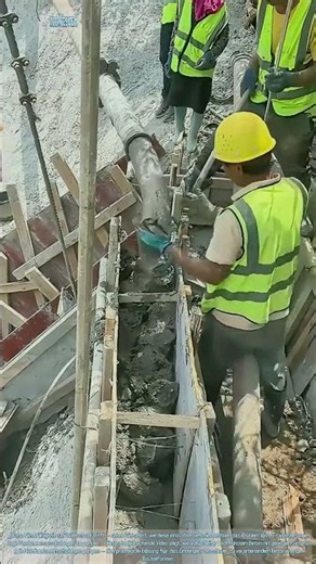 Betonieren! Die Herausforderung beim Einbringen von hochkonsistentem Beton
