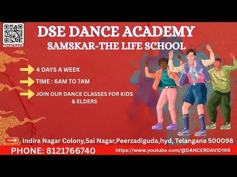 RAAGA ONLINE DANCE CLASS || CHILDREN DANCE CLASSES || DAVID || MONDAY TO FRIDAY CLASSES 5PM TO 7PM.