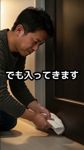【火災のまめ知識】ドアのすき間、甘く見ると危険です #電気火災 #火災予防 #家庭防災