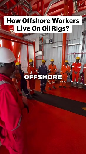 How offshire workers live on oil rigs? #oilandgas #offshore #fifo | offshore