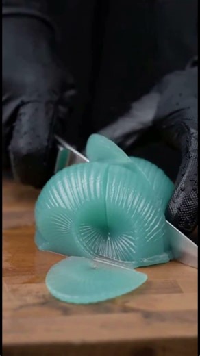 One knife against a whale and an octopus 😱 ASMR destroys stress!