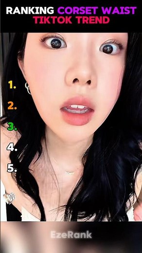 Ranking Corset Waist Tiktok Trend! ✨