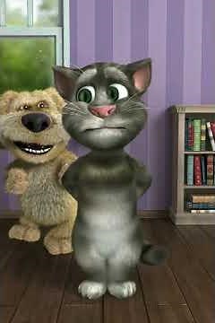 Talking Ben farts at Talking Tom