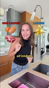 SCOPRI QUALI ALIMENTI LAVARE E QUALI NO!