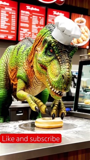 Doughnut#dinosaur #delicious #viralvideo #shortsfeed #youtubeshorts #shortvideo #love #cute