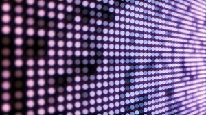 Download Flashing purple LED lights panel display. Loopable, full hd motion background. for free