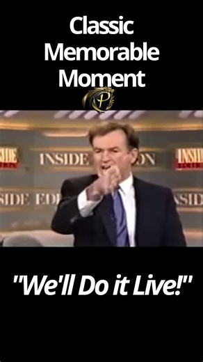 Classic Memorable Moment: "We'll Do it Live!"