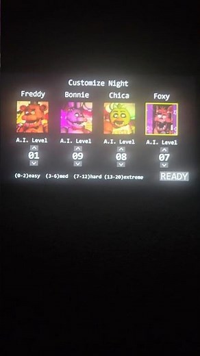 How to get golden freddy it in custom night in fnaf one
