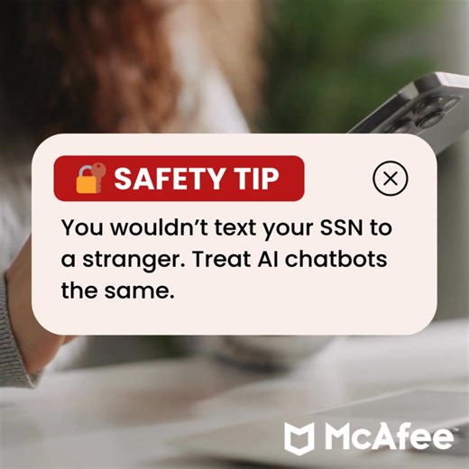 25 reactions · 31 comments |  DeepSeek’s privacy policy raises major red flags. We dug through the fine print, and here’s what we found: ⚠️ DeepSeek can collect & share your personal info with anyone. ⚠️ All data is stored in China—no GDPR or CCPA protections. ⚠️ No transparency on how your data is protected. Would you trust this AI model with your data?  Read more: https://mcafee.ly/40F1TGz | McAfee | Facebook