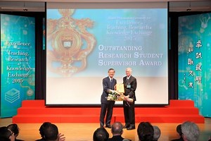 Mark Bray Received the University Outstanding Research Student Supervisor Award - CERC