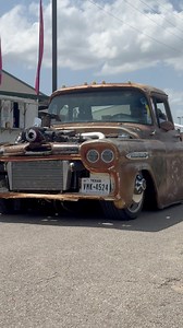 67K views · 2.1K reactions | Duramax Swapped Chevy Apache Rolling Into Classic Truck Throwdown #sickslammedtrucks #classictrucks #classictruckthrowdown | SICK Slammed Trucks | Facebook