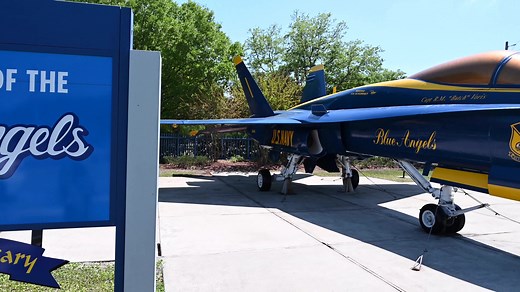 35K views · 2.2K reactions | During our practice in NAS Jacksonville, we had the chance to chat with CAPT Brian Weiss, commanding officer of NAS Jacksonville and Ron Williamson, base historian, about the history of the Blue Angels and our connection with Jacksonville. The Blue Angels are scheduled to perform 53 flight demonstrations at 28 locations across the United States and Canada. #BlueAngels #USNavy #USMC | U.S. Navy Blue Angels | Facebook
