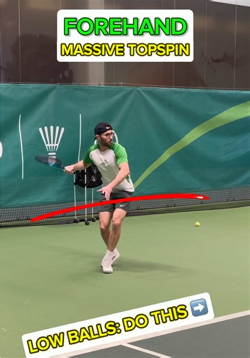 Massive Topspin on Low Balls: Do This to Improve Your Tennis Forehand!✅ ➡️ Check out my Tennis eBook!! _____ #tennis #tennisforehand #forehand #tennis🎾 #tennisplayer #tennislove #tennisfan #tennislife #tennisworld #tennistips #tennistip #tennislessons #tennisvideo #tenniscoaching