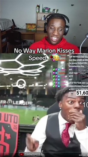 Ain’t No Way Marlon Kisses Speed🫩