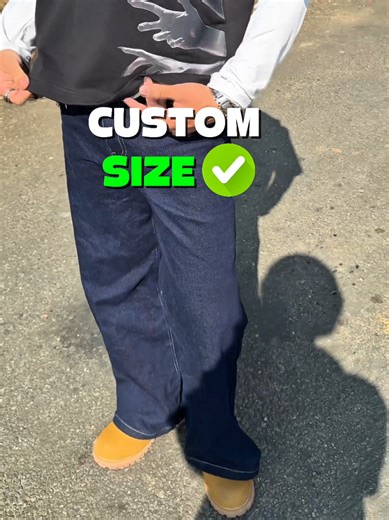 Custom Blue Denim Pants for Every Fit