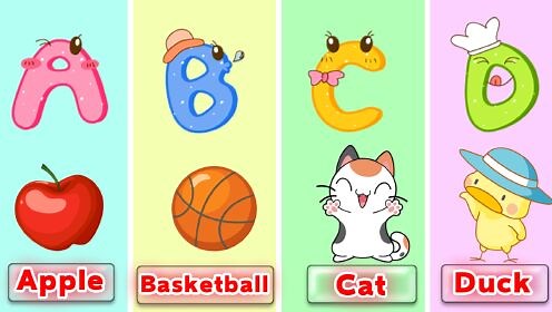 第01集儿童早教英语启蒙，认识ABCD的英语单词_第01集儿童早教英语启蒙，认识ABCD的英语单词_少儿_动画片大全_腾讯视频