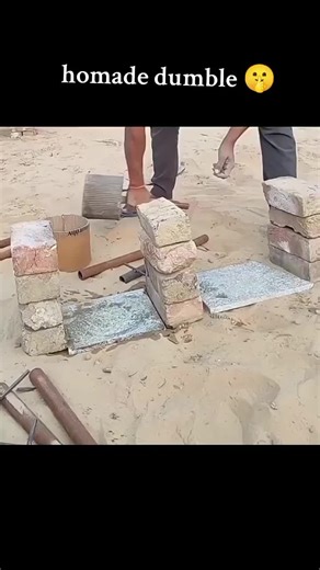 Homemade Dumble Workout for Fitness Enthusiasts