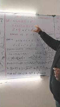 🚀CAUCHY💥SWARTZ💥INEQUALITY🔥 BY AVINASH KUMAR💥 #iit #jee #iitjee #rimjee #iitadvanced #iitjeemaths