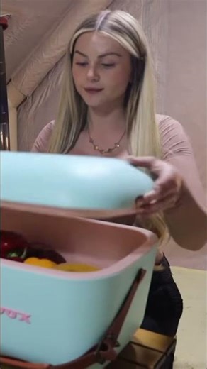 Glamping Goals: Cooking Gourmet Meals in Your Tent! #shorts