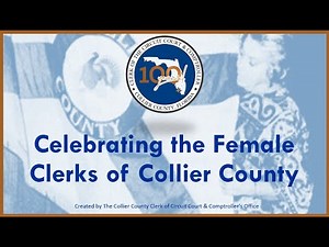 Celebrating the Female Clerks of Collier County
