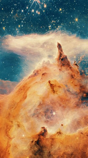 The Golden Eye on the Deep Universe Description: This high-resolution infrared image showcases the incredible power of the James Webb Space Telescope. By capturing light from the earliest stars and galaxies, the JWST pierces through cosmic dust clouds to reveal intricate details of stellar nurseries and distant galactic structures that were previously invisible to the human eye. #nasa #esa #spacex #universe #iss