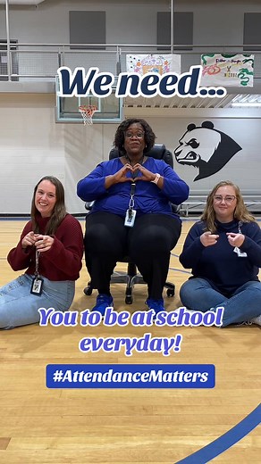 Every day counts when it comes to learning! Showing up to school means more laughs, more growth, and more chances to shine. 💙🐼 | East Point Academy