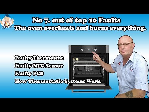 Fault 7 Cooker Oven overheats and burns eveything