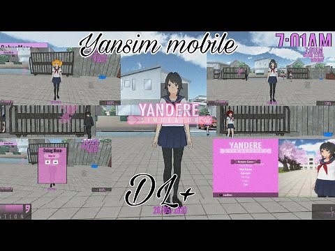 yansim mobile (NEW UPDATE, yandere simulator fangame). DL+!