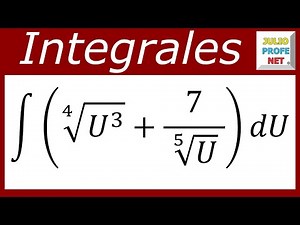Integrales directas | Ej. 5 #julioprofe