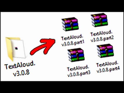 Como dividir un archivo en varias partes con WinRAR