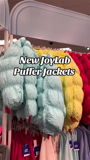 Discover New JoyLab Puffer Jackets at Target