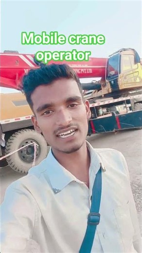 Sachin crane operator🏗️ mobile crane operator #crane #training #mobilecrane