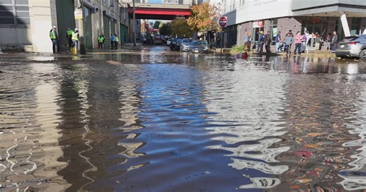 4 million gallons of water gushed into North Philadelphia streets after water main break