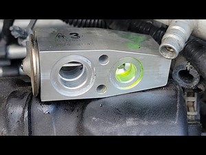 2009 nissan rogue ac expansion valve removal