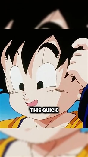 Goten Ends The Fight With One Punch #dragonballz