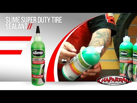 Slime Super Duty Tire Sealant Review ChapMoto.com How to Fix a Tire with Slime