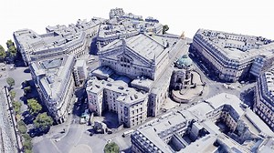 Palais Garnier,opera,paris,scan,map,terrain - 3D model by SENSIET (@asensio)