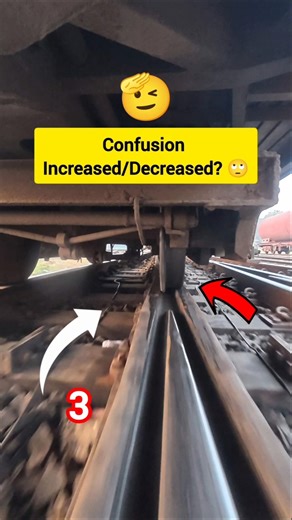 How did he choose the perfect track?😎😮💥 #train #trainwheel #rail #railtrack #shortsfeed #transition